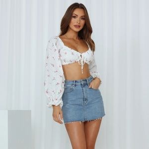 Hello Molly crop top